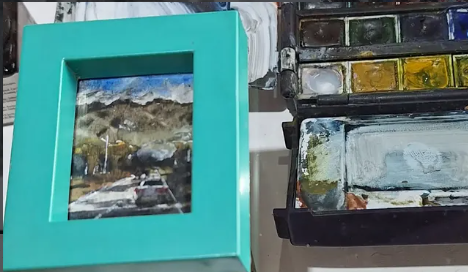 Taller de Ejercicio de Acuarela en Miniatura